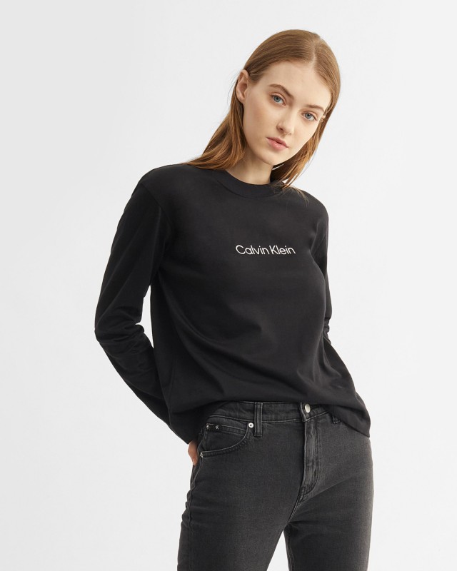 CK STANDARDS BOXY LONG SLEEVE T-SHIRT