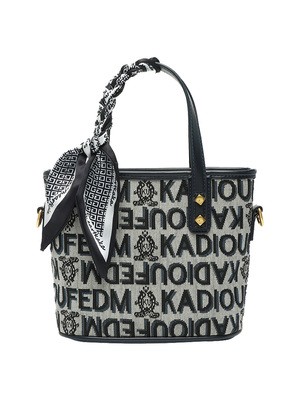 Genuine leather handbag bag lady's new trendy high-quality texture niche fashion printed messenger bag