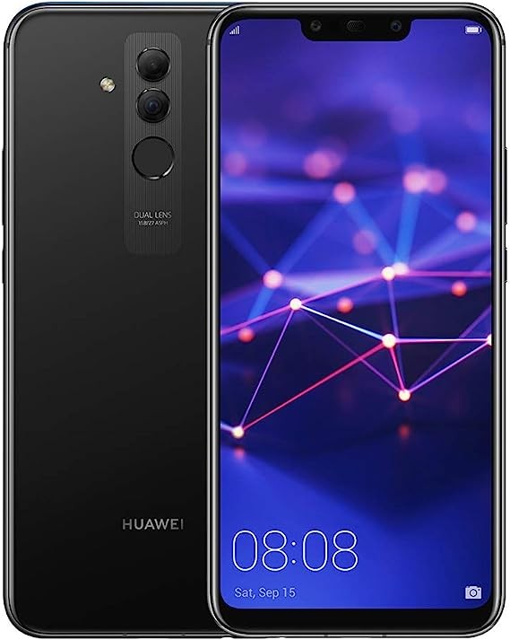 Huawei Mate 20 Lite SNE-LX3 64GB (Factory Unlocked) 6.3-inch Full HD (International Version) (Black)