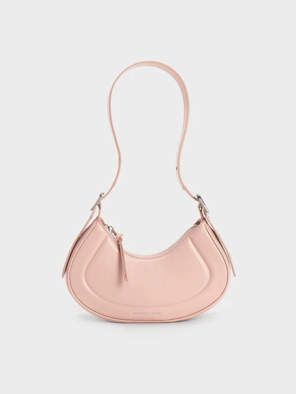Petra Smile Shoulder Bag - Pink