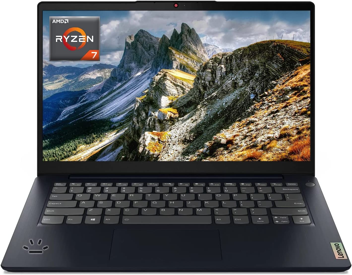 Lenovo IdeaPad 14" Laptop, AMD Ryzen 7 5700U (Beats i7-1265U), Backlit Keyboard, Fingerprint Reader, Long Battery Life, Wi-Fi 6, Dolby Audio, Win11 (20GB RAM | 1TB PCIe SSD)