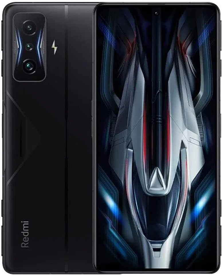 Xiaomi Redmi K50 Gaming 5G + 4G LTE (256GB + 12GB) (NOT Verizon AT&T Cricket Straight Talk) NFC Triple Camera 6.67" + (w/Fast Car Charger Bundle) (Electric Shadow)