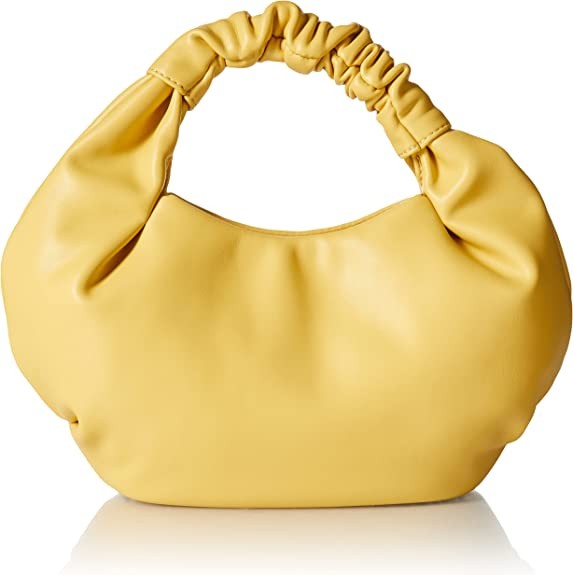 The Drop Women's Addison Soft Puffy Tote Black Bone White Yellow Red