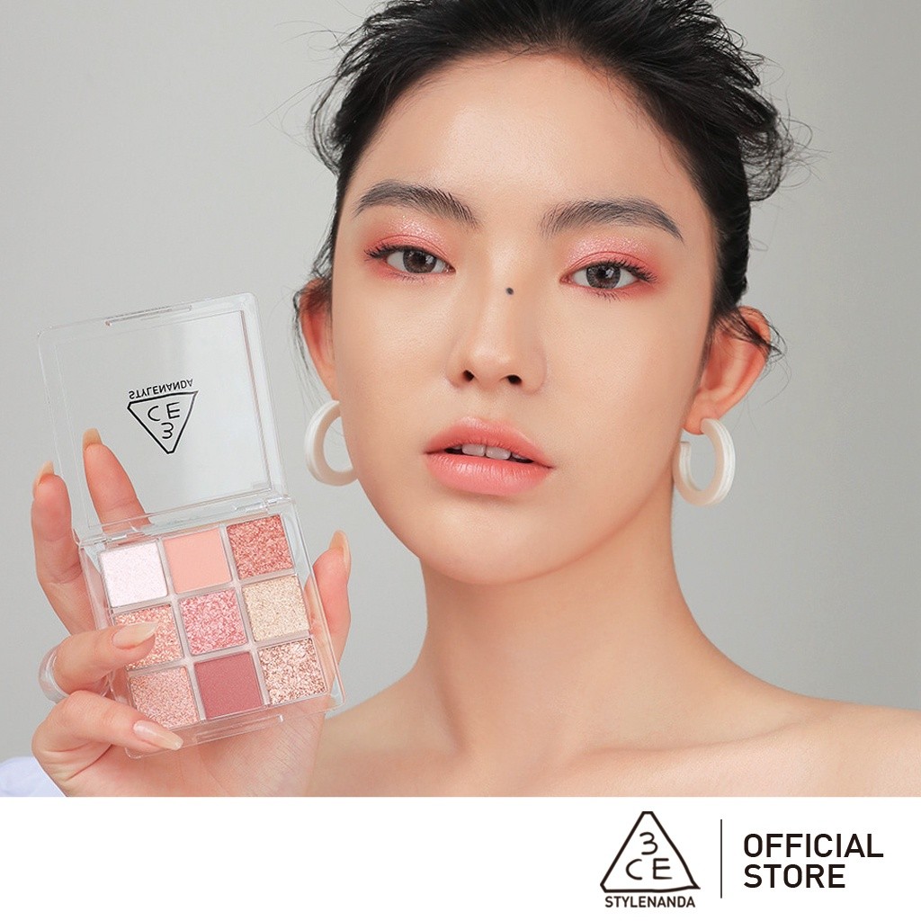 3CE Multi Eye Color Palette (Clear Layer) 7g | Official Store 9 Shades Eye Make up Cosmetic